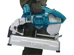 Аккум. отрезная пила по металлу MAKITA DLW 140 Z (18+18 В, БЕЗ АККУМУЛЯТОРА, 355х25 мм, глуб. до 127 мм, шир. до 0 мм)