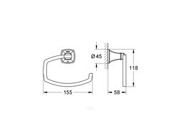 Держатель для бумаги Grohe Grandera (40625000)