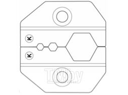 Кримпер REXANT HT-106 E для обжима F и BNC разъемов RG-58, RG-6, RG-11, RG-213