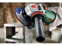 УШМ (болгарка) одноручная BOSCH PWS 850-125 в кор. (850 Вт, диск 125х, вибро)
