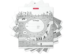 Тетрадь Erich Krause Муравьишки / 49221 (24л, клетка)
