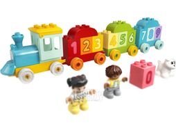 Развивающая игрушка Lego Duplo Поезд с цифрами – учимся считать 10954