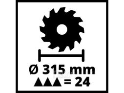 Станок пильный по дереву Einhell TE-TS 315 UD