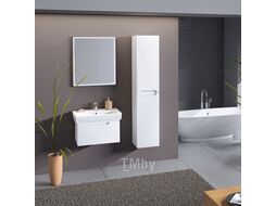 Тумба под умывальник Dreja Tiny 50 см подвесная, 1 ящик, белый глянец (99.1901)