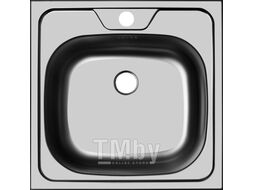 Кухонная мойка Ukinox CLM480.480 ---4C 0C врезная компакт (CLM480.480 ---4)