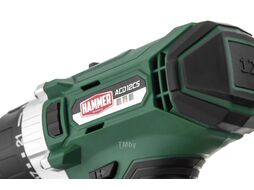 Аккумуляторная дрель Hammer Flex ACD12CS 12В 1x1.5Ач LiION 10мм 0-350/0-1400об/мин 26Нм (645151)