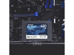 SSD диск Patriot Burst Elite 480GB (PBE480GS25SSDR)