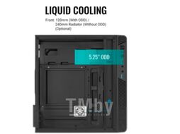 Корпус для компьютера AeroCool CS-106-S-BK-V1 (без БП)