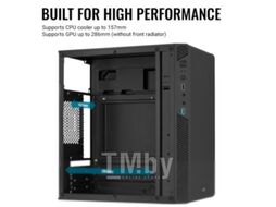 Корпус для компьютера AeroCool CS-106-S-BK-V1 (без БП)