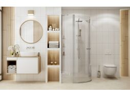Душевой уголок Ambassador Set 100x100 / 13011102-ST10 (с душевым трапом)