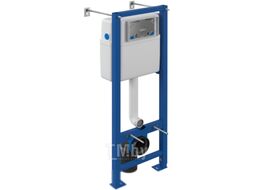 Инсталляция для унитаза Cersanit Vector S-IN-MZ-VECTOR + P-BU-ACT/Blg/Gl (стекло/глянцевый черный)