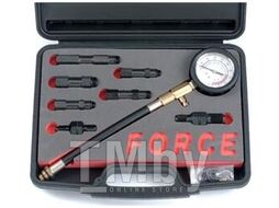 Компрессометр для бензиновых двигат. Force 909G1