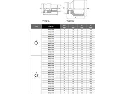 Головка ударная 1/2" 30мм 6гр. TOPTUL (KABA1630)