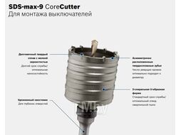Буровая коронка 55х420х550 SDS-MAX (F00Y145191) (BOSCH)