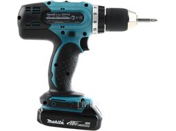 Аккум. дрель-шуруповерт MAKITA DDF453 SYE в чем. (18.0 В, 2 акк., 1.5 А/ч Li-Ion, 2 скор., 42 Нм, шурупы до 10 мм) (DDF453SYE)