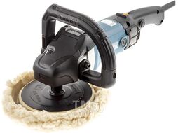 Полировальная машина MAKITA 9237 CB в кор. (1200 Вт, 3200 об/мин, 180 мм, регул. об., плавный пуск)