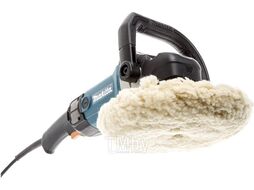 Полировальная машина MAKITA 9237 CB в кор. (1200 Вт, 3200 об/мин, 180 мм, регул. об., плавный пуск)