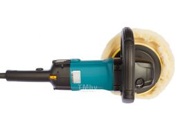 Полировальная машина MAKITA 9237 CB в кор. (1200 Вт, 3200 об/мин, 180 мм, регул. об., плавный пуск)