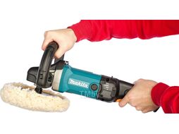 Полировальная машина MAKITA 9237 CB в кор. (1200 Вт, 3200 об/мин, 180 мм, регул. об., плавный пуск)