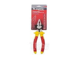 Плоскогубцы комбинированные, Insulated, 160мм, двухкомпонентные рукоятки MATRIX PROFESSIONAL 16901