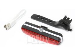 Фонарь LED задний велосипедный (красный, 6 режимов) Forsage FB-2266 (R)
