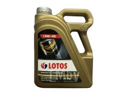 Масло моторное Синтетическое масло (Thermal Control) API SN/CF, ACEA C3, MB-Approval  229.51,  MB 229.31, BMW Longlife-04, GM Dexos 2, Renault RN 0700/0710, Ford WSS-M2C-917, VW 502.00/505.00/505.01 LOTOS LOTOS SYNTHETIC TURBODIESEL SAE 5W-40 4+1L