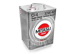 Моторное масло полусинтетическое MITASU 10W40 6L SUPER DIESEL CI-4 MJ2226