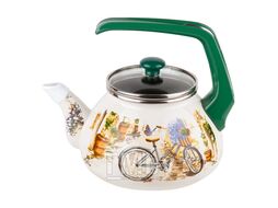 Чайник стальной эмалированный, 2.2 л, серия Прованс, PERFECTO LINEA (подходит для всех типов плит, включая индукцию)