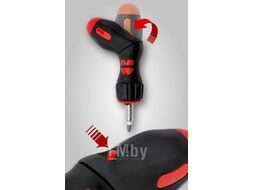 Отвертка Zebra с битами и подвижной рукояткой Wurth 6136401