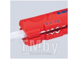 Инструмент для снятия оболочки с плоского и круглого кабеля 125мм (Knipex) 1664125SB