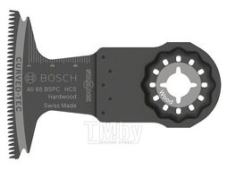 Полотно погружное пильное Starlock HSC AII 65 BSPC Hard Wood 65*40мм (5шт) 2.608.662.355 BOSCH