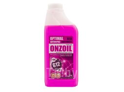Антифриз 1кг - готовый красный, RED Optimal G12 ONZOIL AF RED 1 ONZOIL