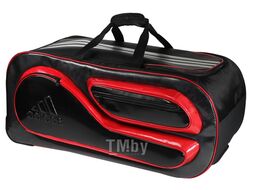 Сумка дорожная Adidas Pro Line Team Wheel Bag BPRO 06 (черный/красный)