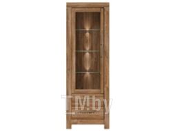 Шкаф с витриной BMK Герман REG1W2S/20/7 (дуб стирлинг)
