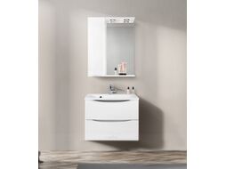 Шкаф с зеркалом для ванной BelBagno Marino-SPC-600/750-1A-BL-P-L
