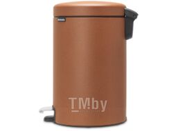 Мусорное ведро Brabantia Pedal Bin Newicon / 304521 (12л, минерально-коричный)