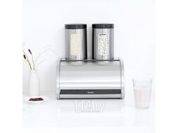 Хлебница Brabantia 348907 (стальной матовый)