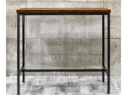 Обеденный стол Buro7 Большой Классика 118x64x106 (дуб натуральный/черный)