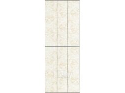 Экран-дверка Comfort Alumin Мрамор бежевый 73x200