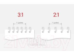 Пружины для переплета D&A art D6.4 (1/4") на 34 отверстия (черный)
