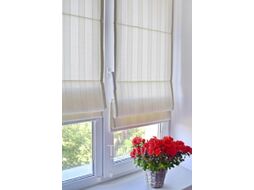 Римская штора Delfa Мини Werona СШД-01М-163/1233 (43x160, экрю)