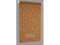 Рулонная штора Delfa Сантайм Жаккард Версаль СРШ-01М 8714 (52x170, какао)