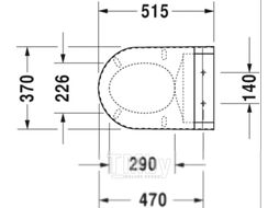 Сиденье для унитаза Duravit Starck SensoWash (610001002000300)
