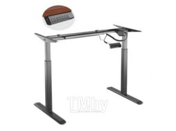 Компьютерный стол Ergosmart Electric Desk (черный/альпийский белый)