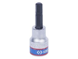 Насадка (бита) торцевая KING TONY 3/8", HEX, 6 мм, L = 50 мм 302506