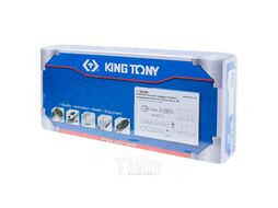 Набор торцевых головок с принадлежностями KING TONY 3/8", шестигранные, 7-19 мм, 26 предметов 3527MR