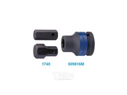Набор ударных торцевых насадок KING TONY 3/4", HEX, 10-32 мм, 11 предметов 6411MP