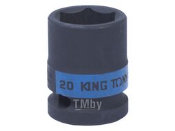 Головка торцевая ударная шестигранная KING TONY 1/2", 20 мм 453520M