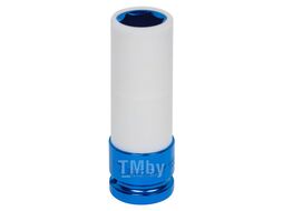 Головка торцевая ударная глубокая KING TONY 1/2", 17 мм, тонкостенная, пластиковая защита 494517MX
