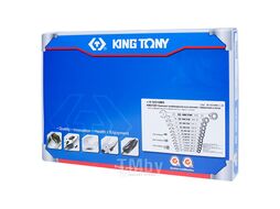 Набор комбинированных ключей с трещоткой, ложемент, 15 предметов KING TONY 9-10215MR